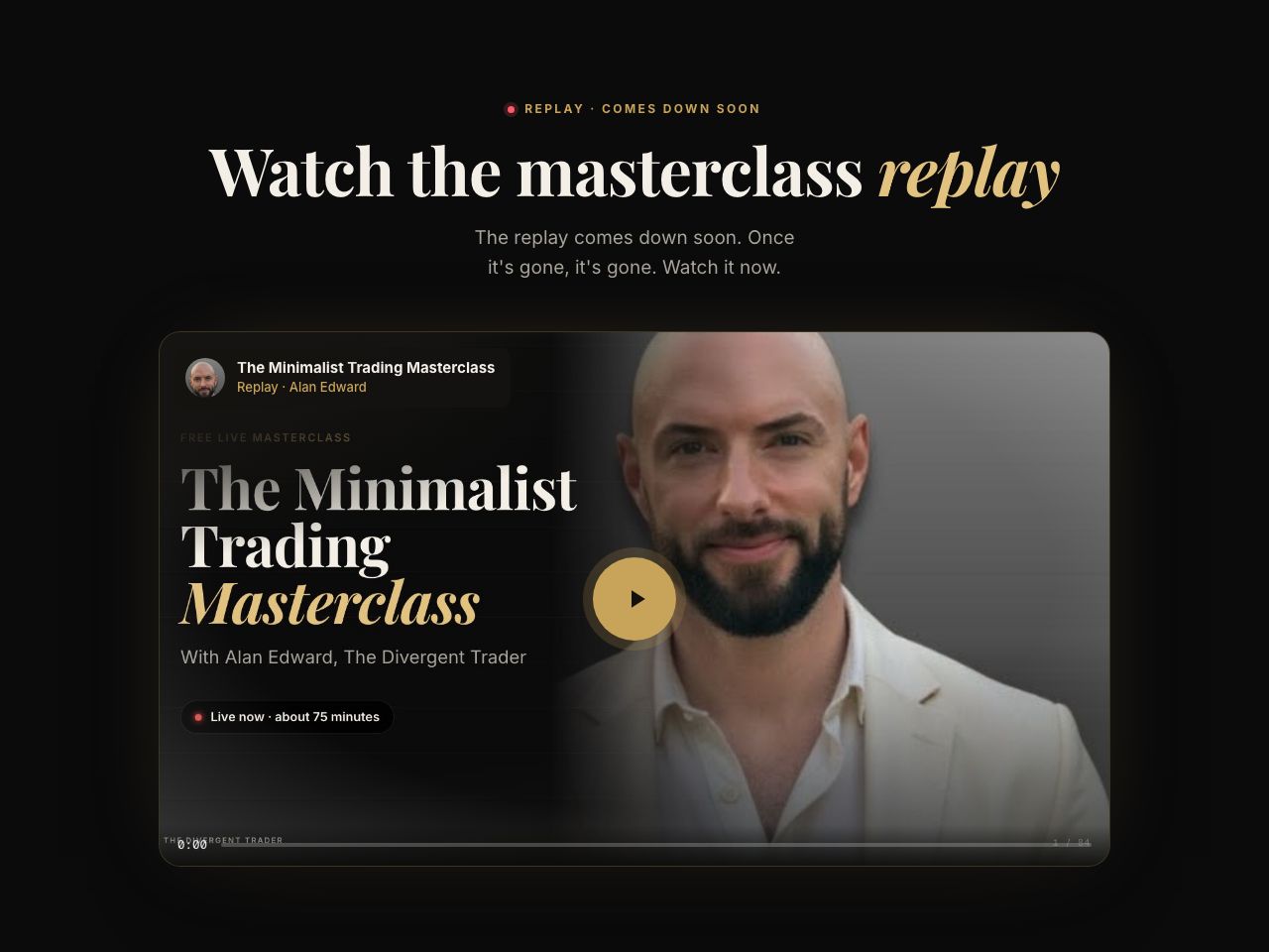 Replay + application preview